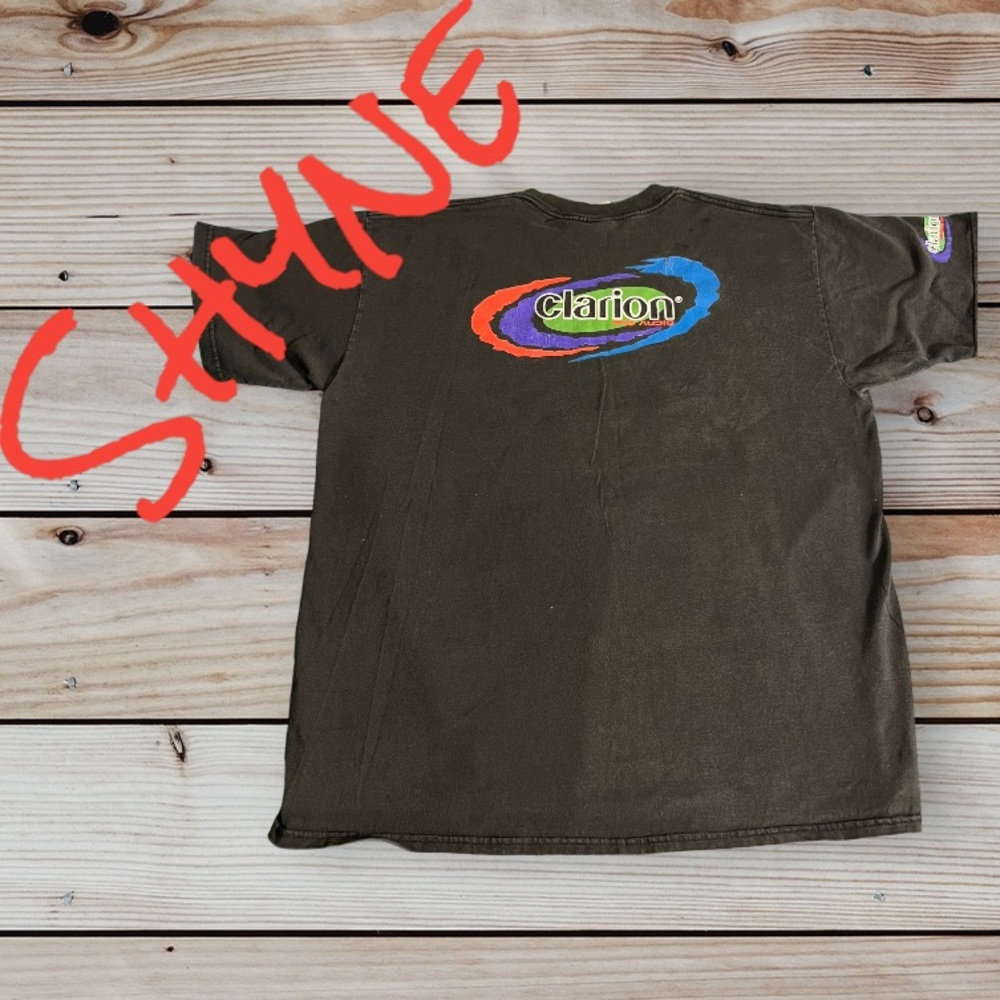 Vintage Clarion Audio T Shirt Size Xl - Good Condition
